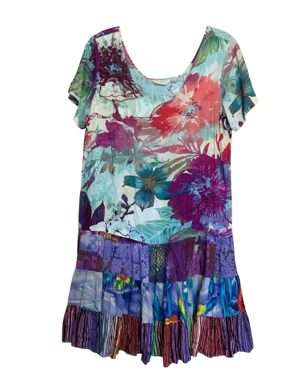 Jam's World 50 Years Hawaii Moscato Floral  Pattern Hattie Dress